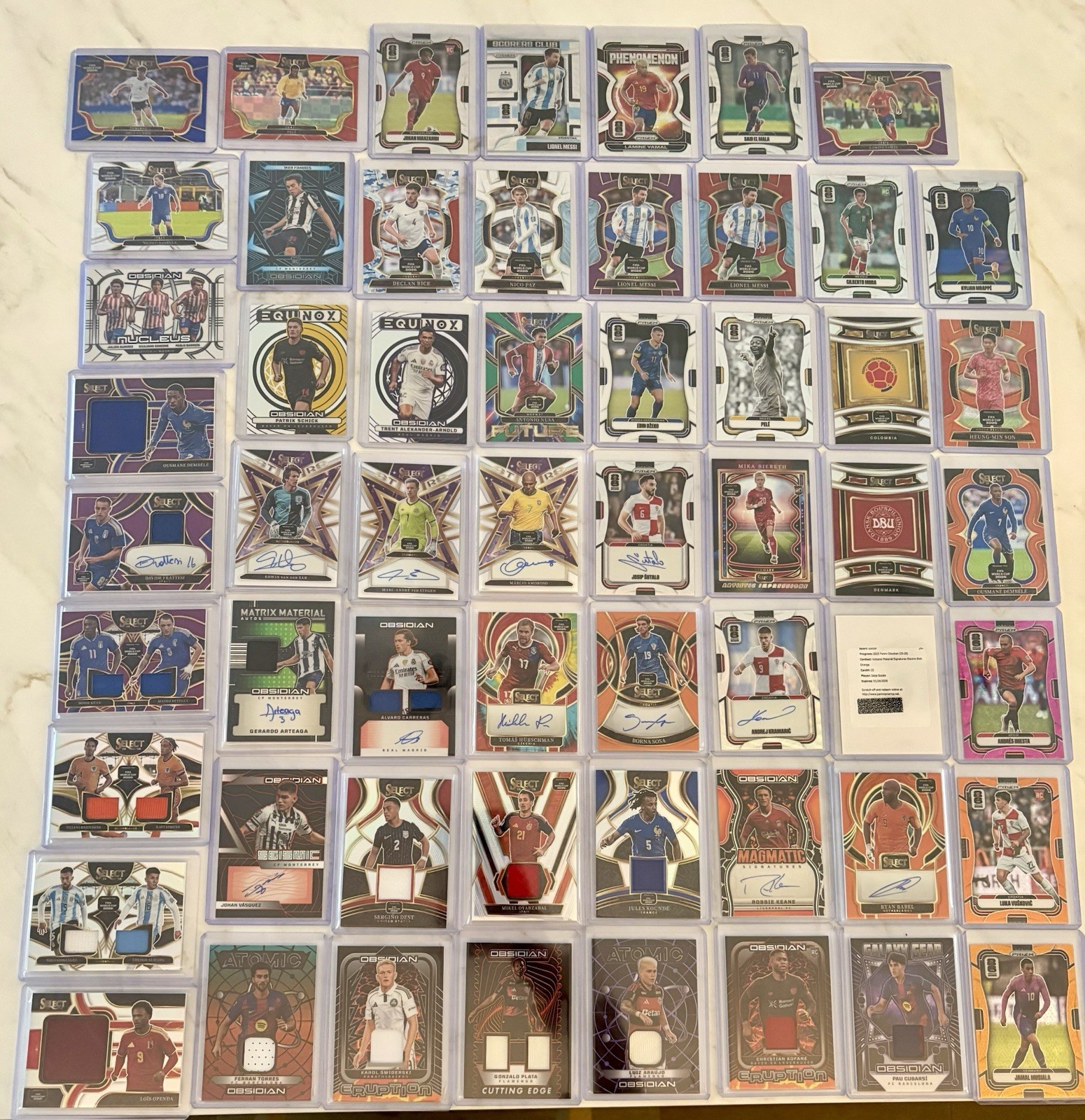 HUGE 600+ Card Lot Topps & Panini Soccer (Autos, Patches, SPs, RC's, #'d, etc.)! view 1
