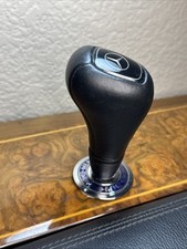 Mercedes-benz Oem Black Leather Shifter Shift Knob W163 W140 W202 W124 R129