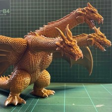 Movie Monster Series Millennium Dragon King King Ghidorah 2002 Soft Vinyl Fig