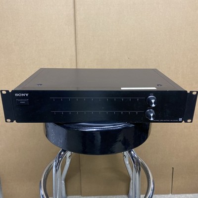 Sony CAV-CVS12ES 12x12 HD Component Video Matrix Switcher ES Rack Ears No Power
