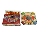 Vintage 1980 IDEAL™ Pop‑O‑Matic Trouble Game #07310 Complete with all 16 Pegs