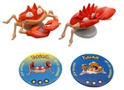Krabby Kingler Pokémon Vintage TOMY Figure Authentic C.G.T.S.J. G7