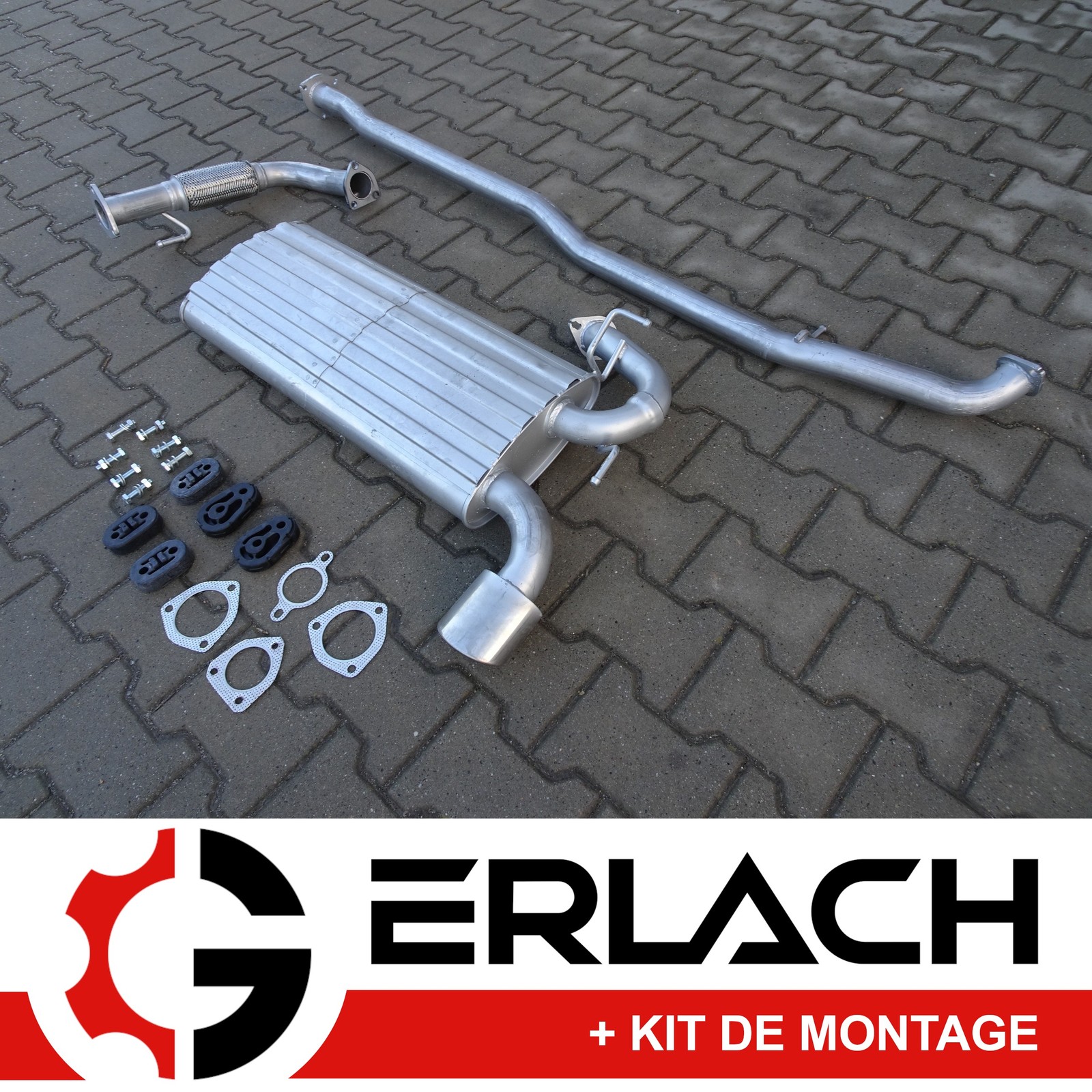Pot d'Échappement Silencieux Arrière pour Opel Antara 2.0 CDTi 2006-2011