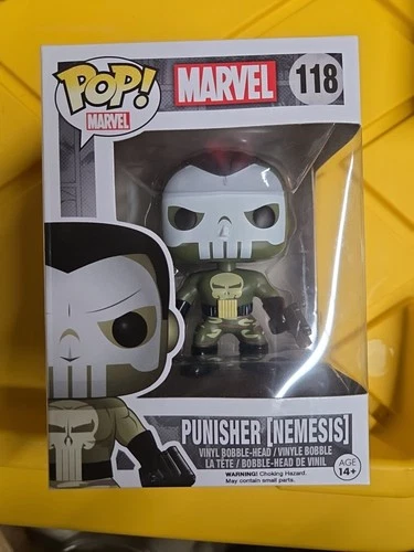 Funko Pop! Vinyl: Marvel - Punisher (Nemesis) #118
