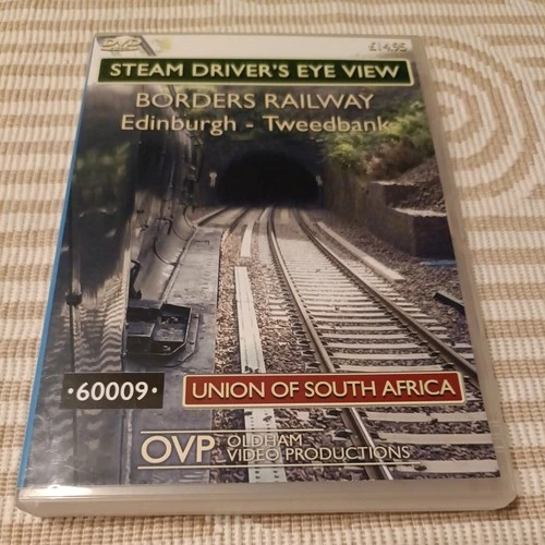 DVD Steam Drivers Eye View - Borders Railway Edinburgh A4 Union of South Africa
