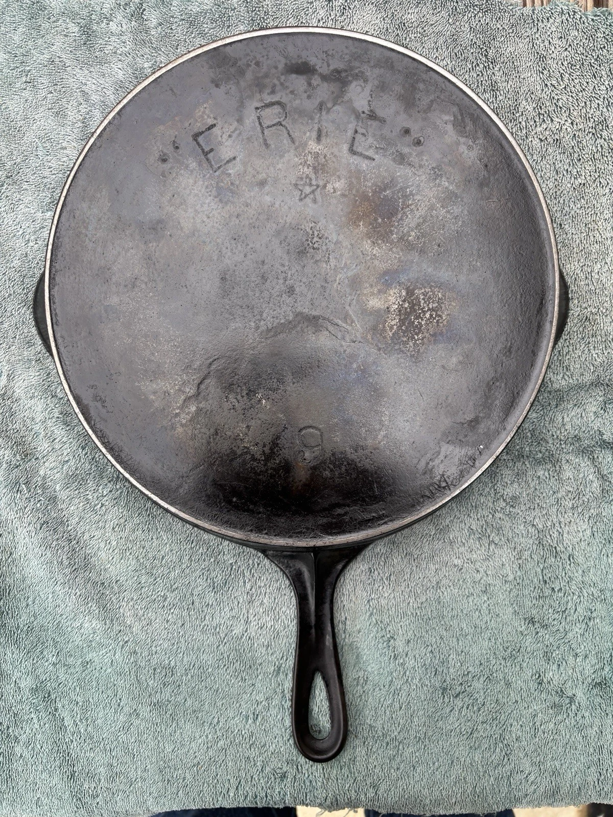 "ERIE" Skillet - No. 9 - star
Opens in a new window or tab