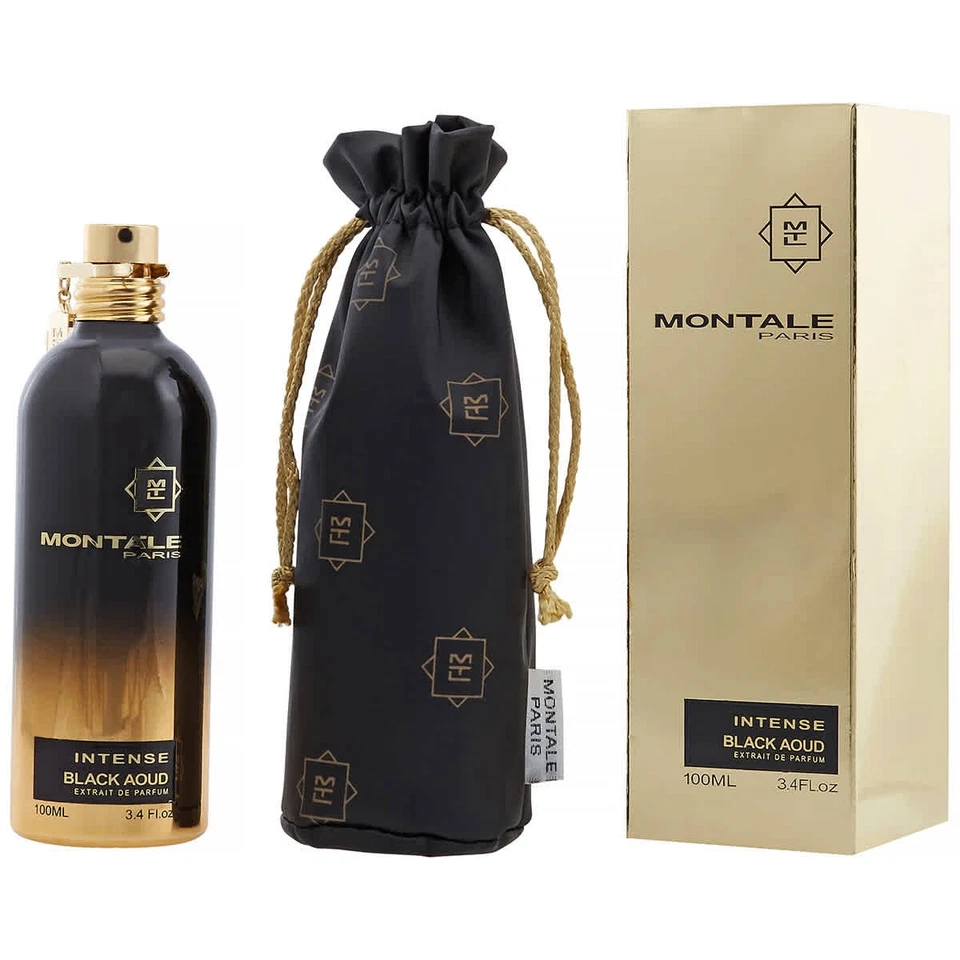Montale Unisex Negro Aoud Intenso Extrait de Parfum Spray 3.4 OZ Fragancias Foto 2 de 4