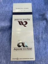 Matchbook Cover - Airporter Inn Hotel Irvine CA MB77
