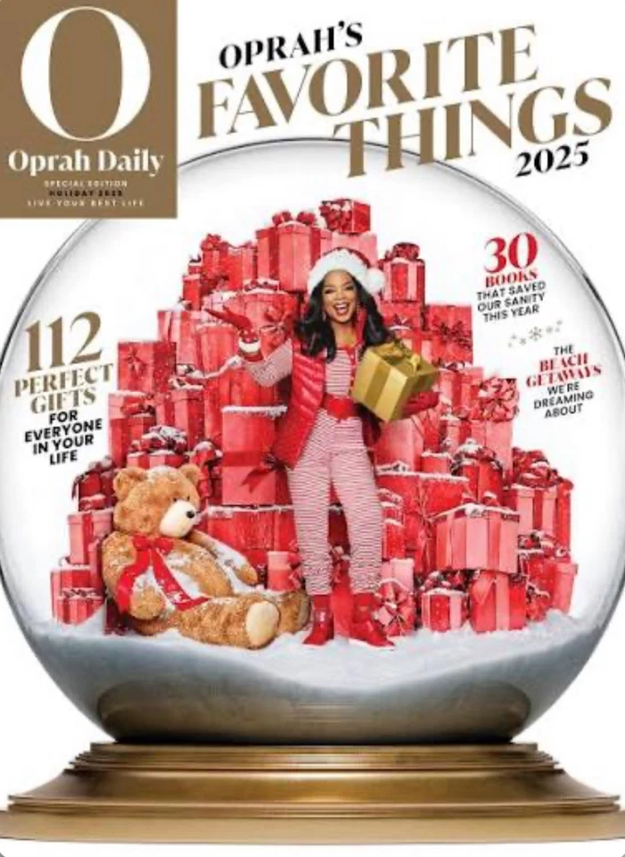 Oprah Daily Magazine - Holiday 2025 - Oprah’s Favorite Things 2025 - Christmas