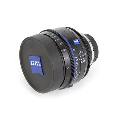 Zeiss 25mm T2.1 CP.3 Compact Prime Cine Lens (Feet) with Canon EF Mount #2055100