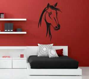 ik677 Wall Decal Sticker horse mustang decal farm house animal decor art