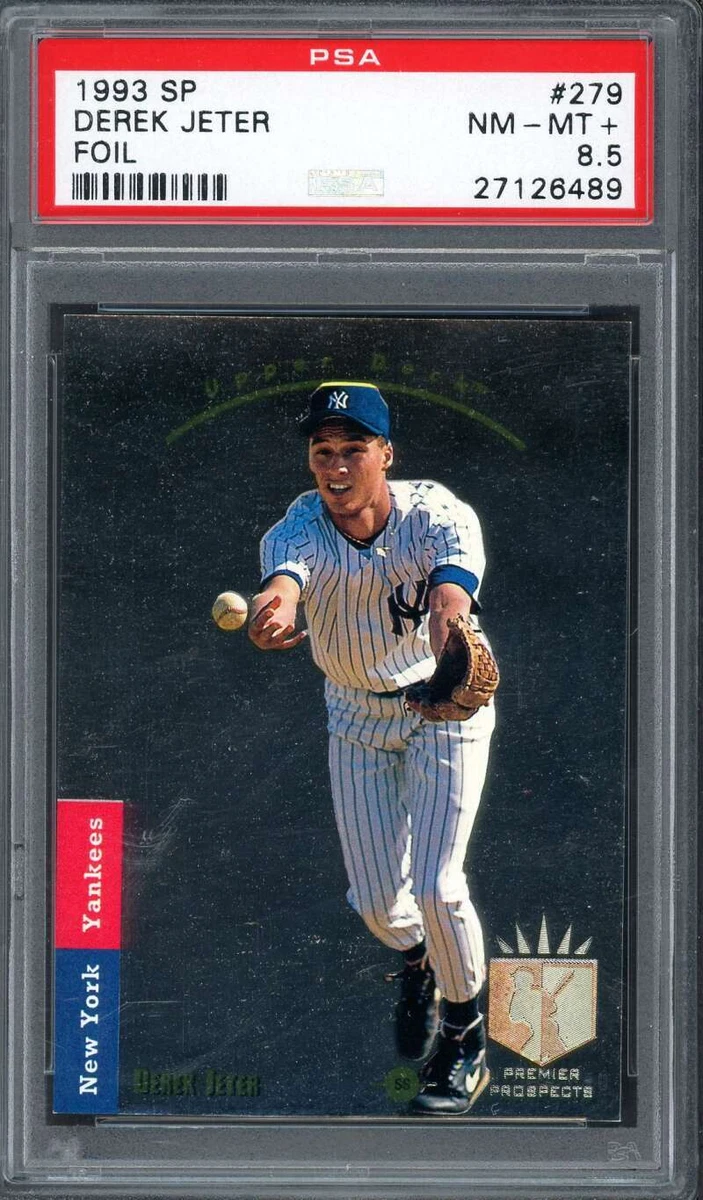 Derek Jeter Professional Sports Authenticator (PSA) 8.5 Graded