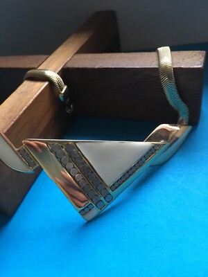 Collier Vintage ORENA PARIS - Couleur Or Avec émail - Occasion - Pierre