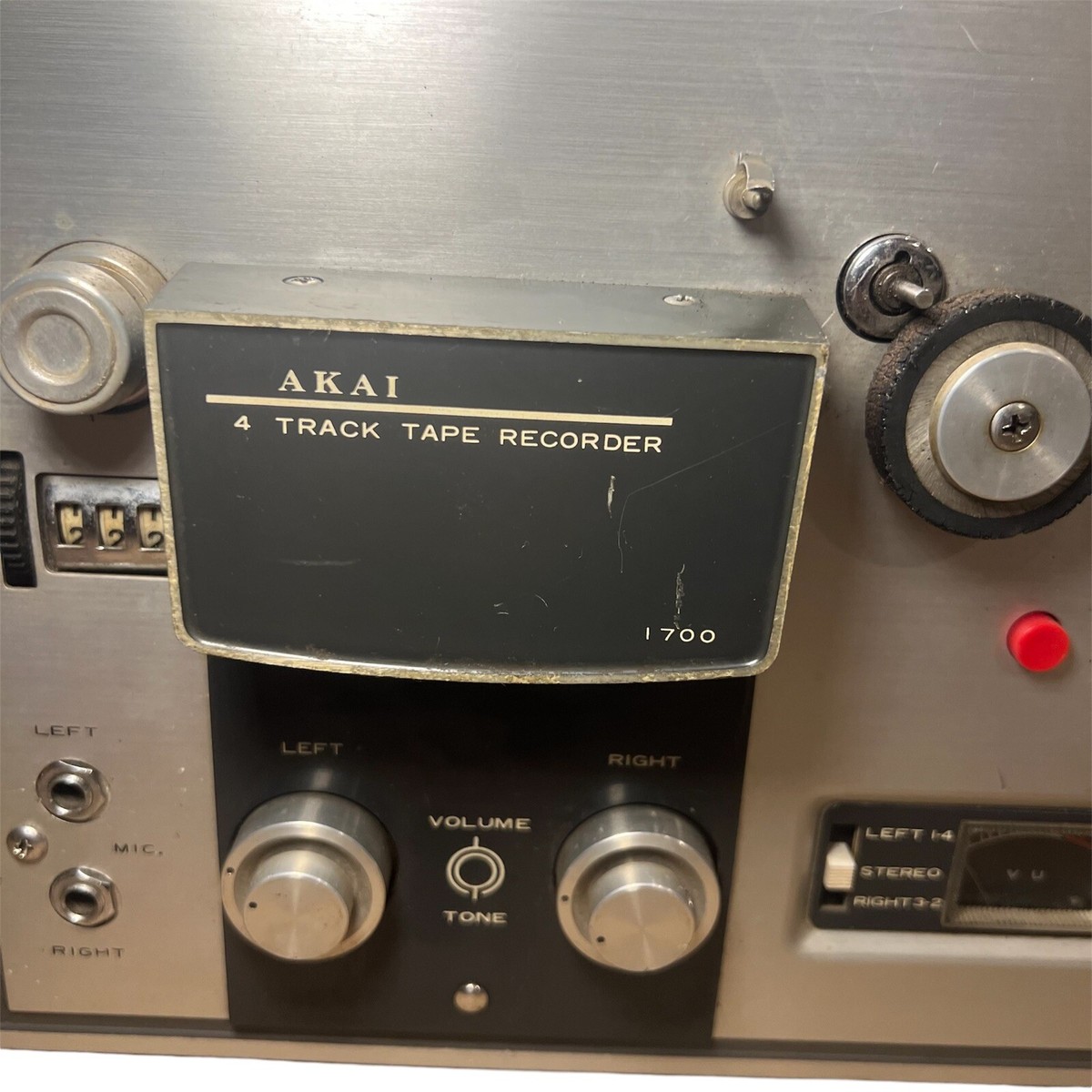 Vintage Akai 1700 4 Track Reel-To-Reel Player FREE SHIPPING! | eBay