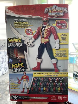 RARE Power Rangers Super MEGAFORCE DELUXE FX Super Mega Red