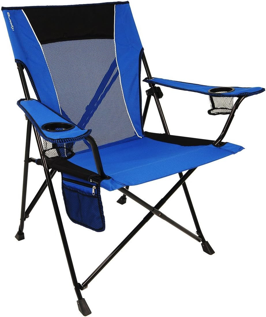Kijaro Dual Lock Folding Camp Chairs - Versatile for Sports, Outdoors & Lawns - 