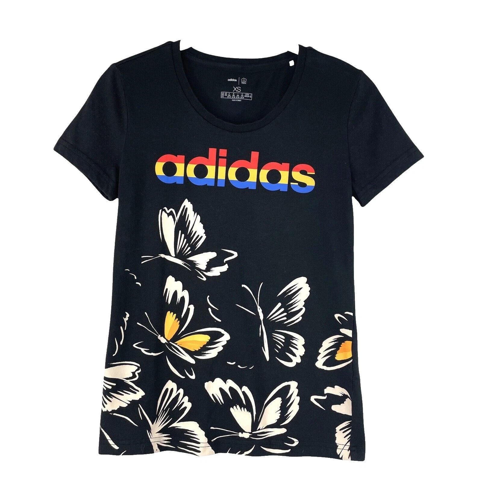 Adidas estampa animal camisetas femininas
