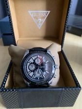 GUESS Chronograph Lederarmband