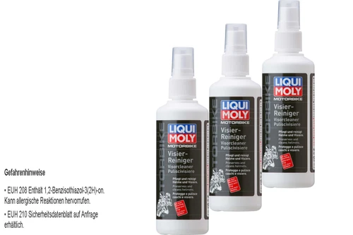 3x Liqui Moly Motorbike Visierreiniger Spray Universalreiniger 100 ml