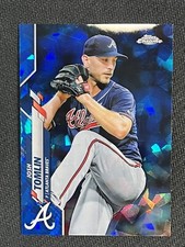 Josh Tomlin 2020 Topps Chrome Update Sapphire #U-182 Atlanta Braves
