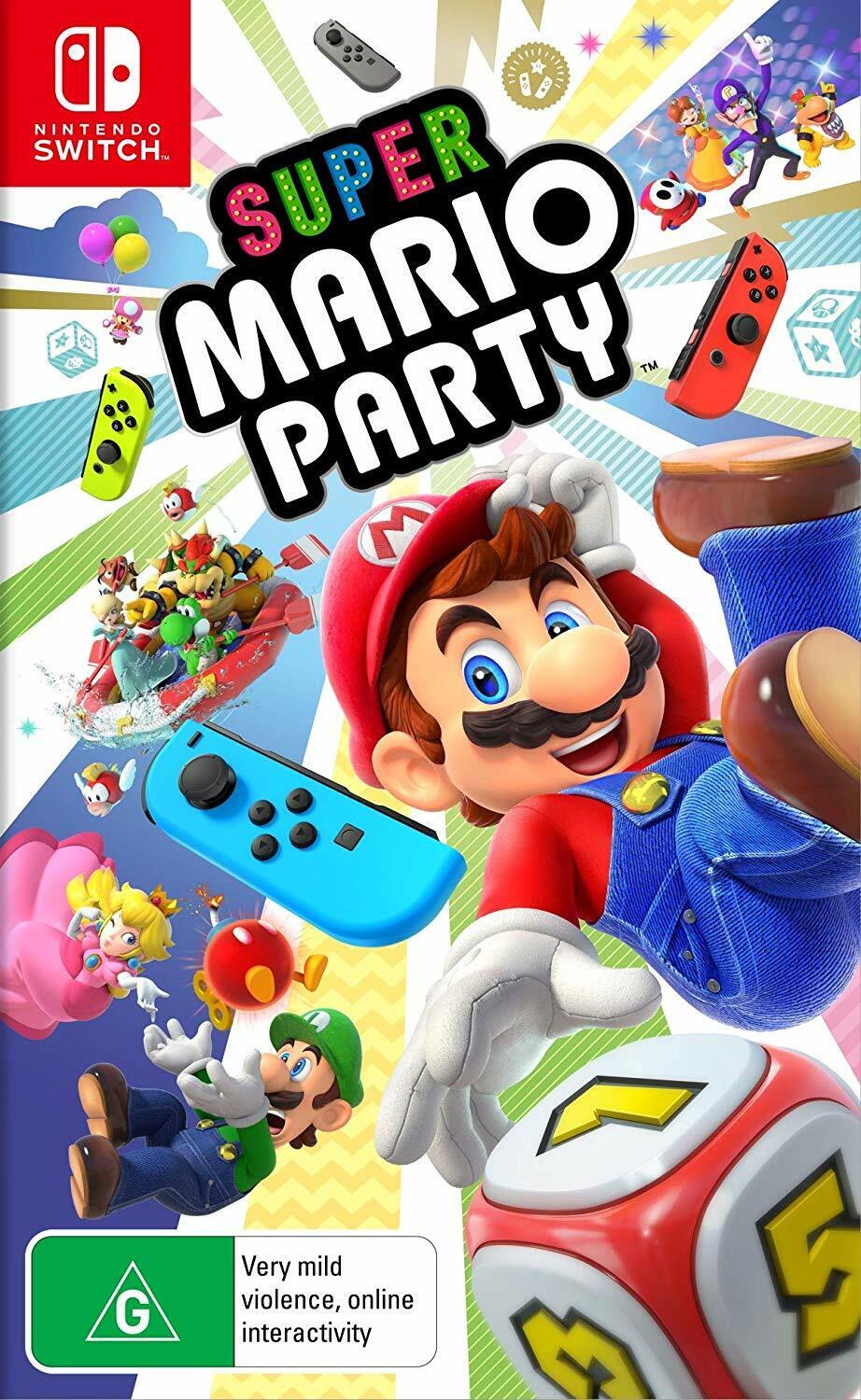 Super Mario Party Nintendo Switch NS Fun Party Gaming Compilation