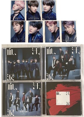 BTS Blood Sweat & Tears Japan CD STANDARD A B C ver. UNIVERSAL UMS