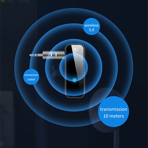 Adaptateur récepteur de musique stéréo sans fil Bluetooth5,0 3,5 mm vers voiture AUX - Photo 10/14