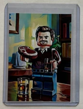 Ron Swanson Limited Edition Artist Signed "The Minifigure" Trading Card 1/10