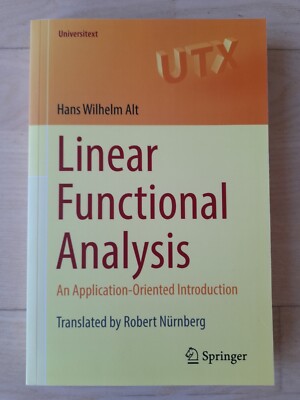 Lineare Funktionsanalyse (Alt - Taschenbuch)