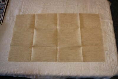 CROSS STITCH 18 COUNT AIDA CLOTH 16'' x 29'' Tan