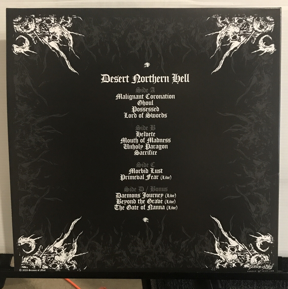 Tsjuder – Desert Northern Hell LP 2013 Season Of Mist – SOM