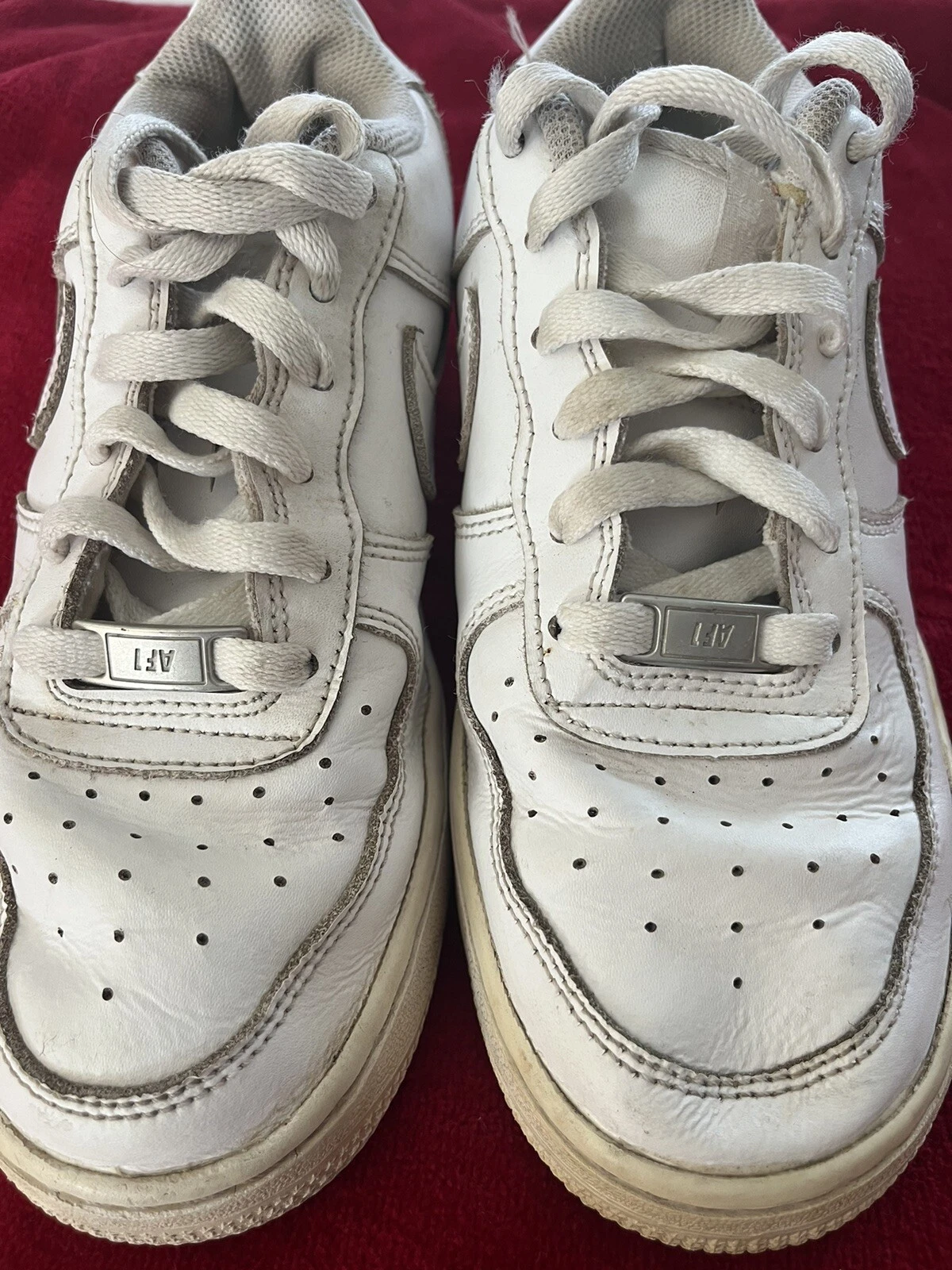 Scarpe da basket Nike Air Jordan AF1 Air Force 1 Y 5 5 top bassi DH2920 