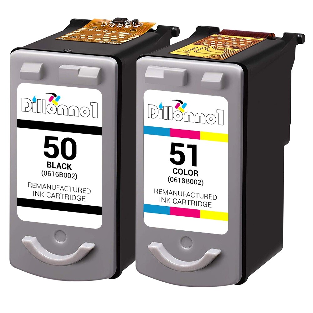 2 Cartucce Di Inchiostro Per Canon PG-50 & CL-51 - Foto 8