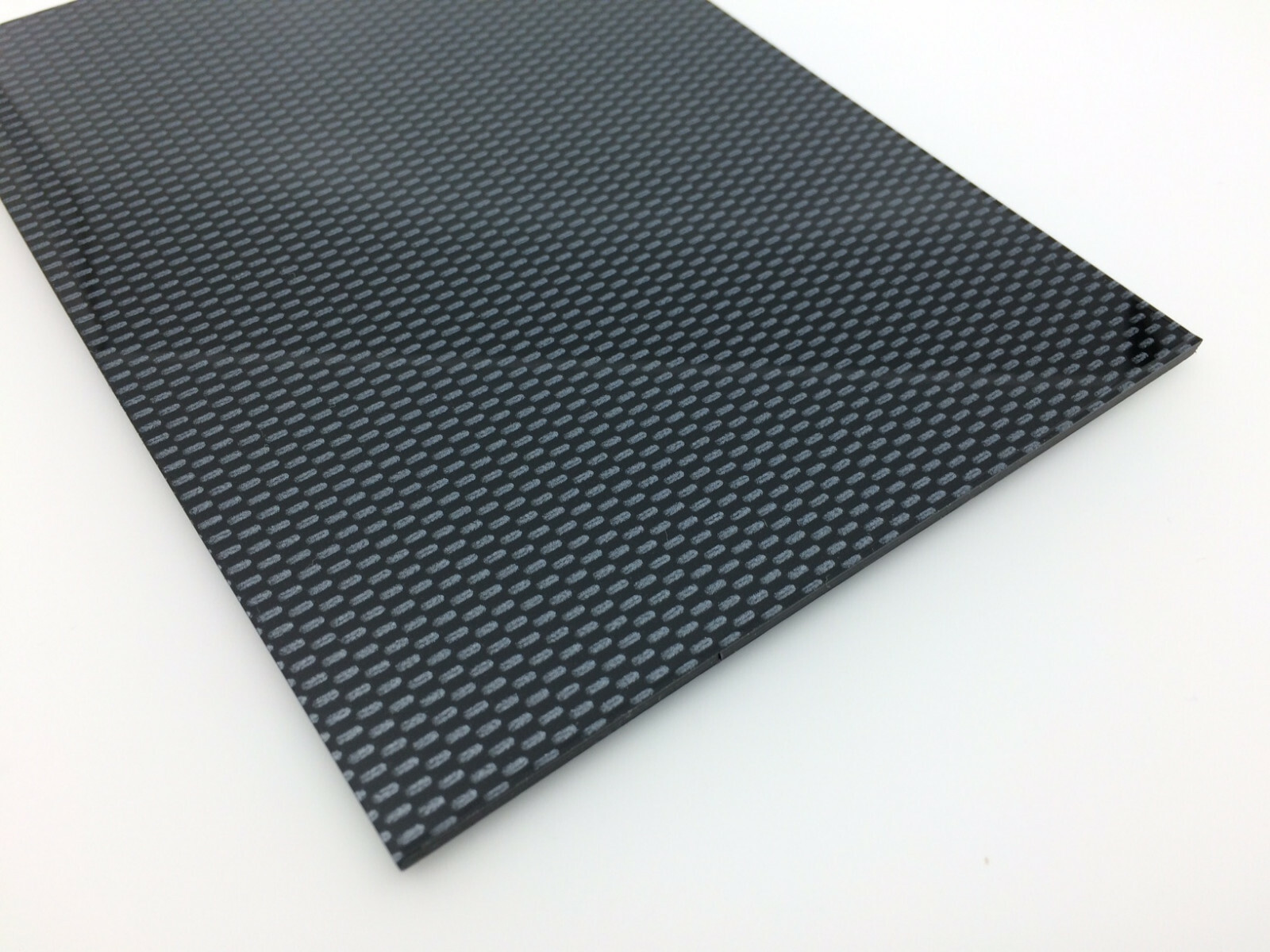 ABS Sheet Carbon Fibre Effect OR Black Smooth Vac Forming [A8,A6,A5,A4