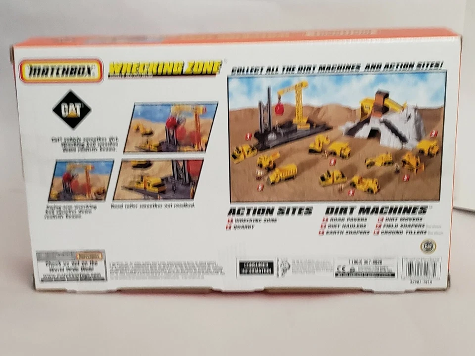Vintage 1997 Matchbox Mattel Wrecking Zone CAT 32987 - Image 3 of 4