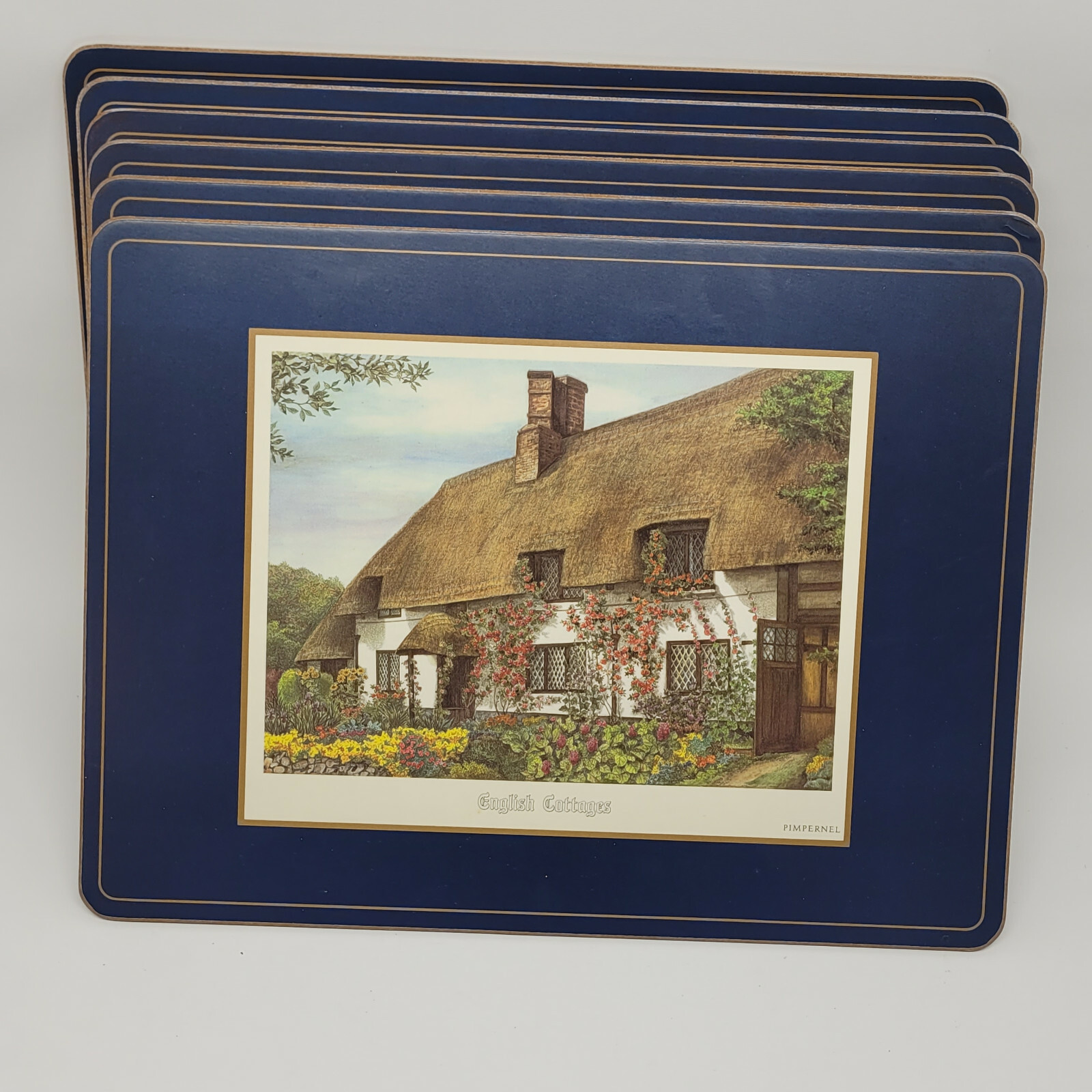 Pimpernel English Cottages Placemats set of 6 with original box eBay