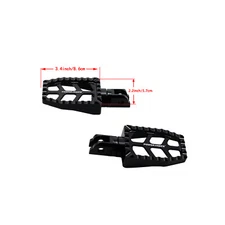 Aluminum Rider Hollow Out Footpegs for 18-later FXBRS FXST FLSL