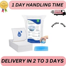 90 PCS Super Absorbent Commode Pads for Bedside Commode Bucket, Commode Liners P