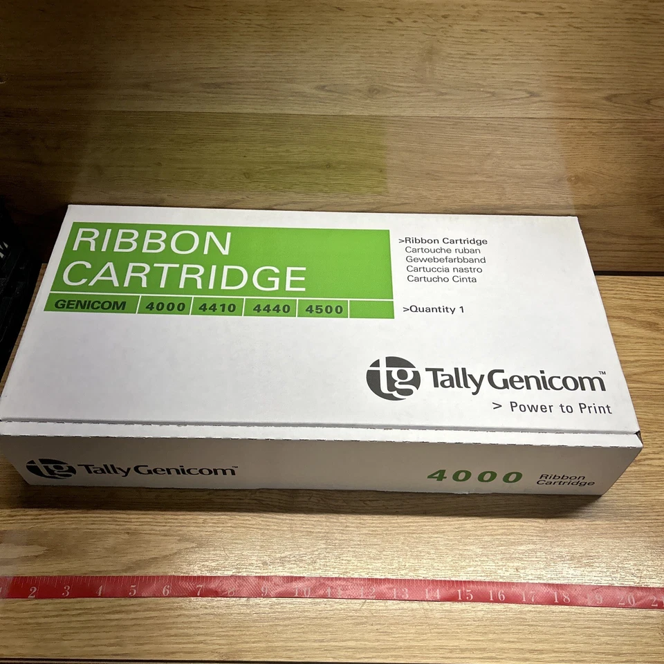 Genicom 44A507014-G08B NEW OEM Equivalent Ribbon,  Standard Life Black  - Single - Image 3 of 4