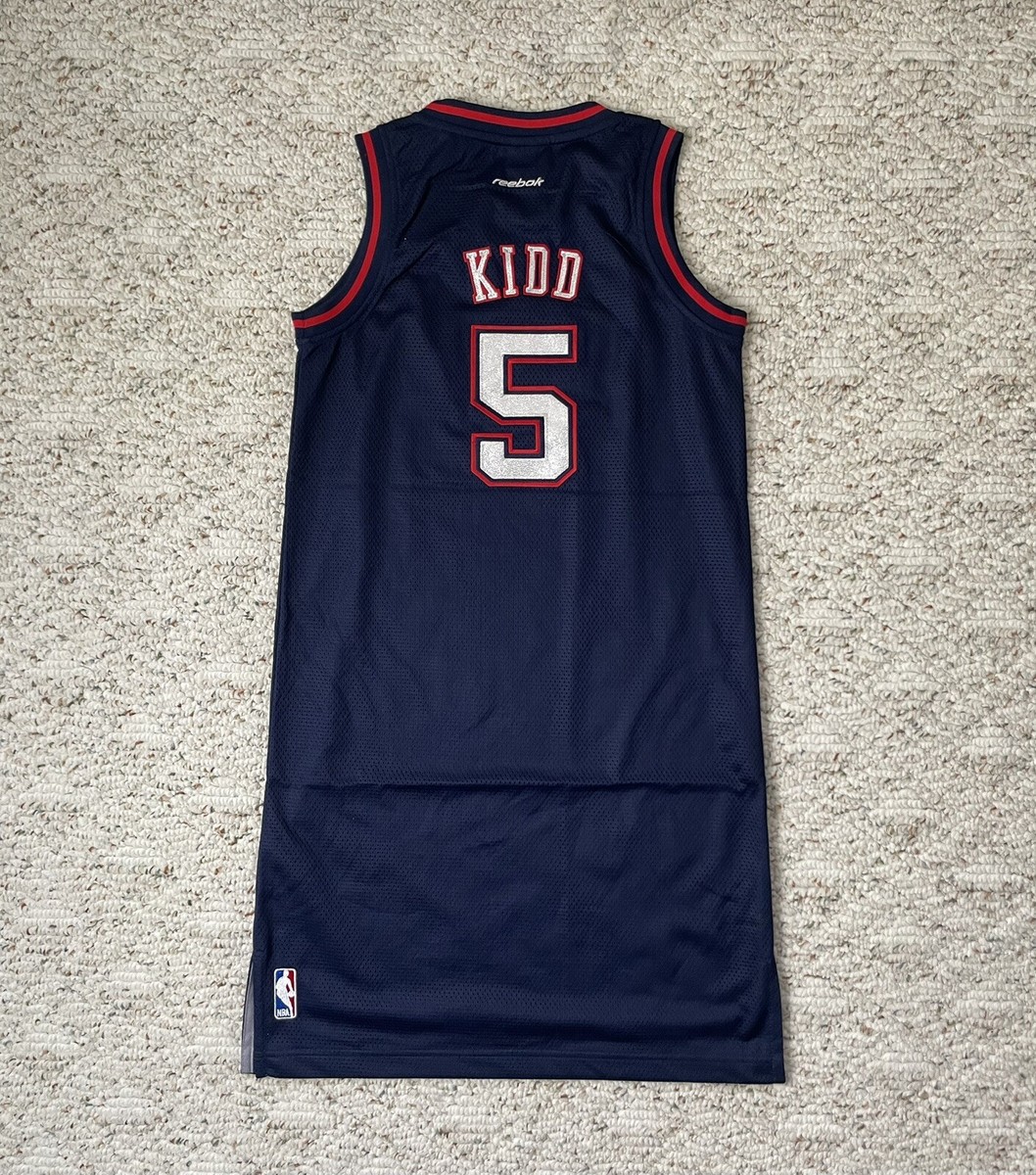 New Sz SM Women's Reebok Jason Kidd Jersey Dress New Jersey