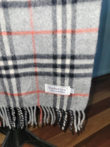 Burberrys Trench Coat Sz 10–12 Nova Check + Burberrys Cashmere Scarf - Picture 15 of 24