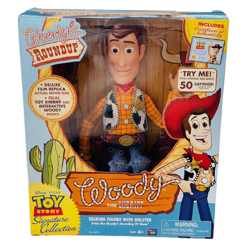 TOY STORY Signature Collection Woody THINKWAY TOYS English Version 2202 Y - Picture 1 of 9