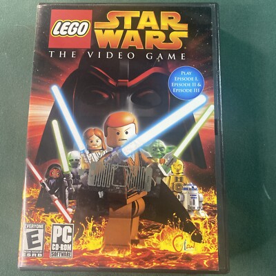 LEGO Star Wars: The Video Game (PC, 2005) Complete With Slip