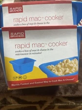 2 Pack Rapid Brands Rapid Mac Cooker New