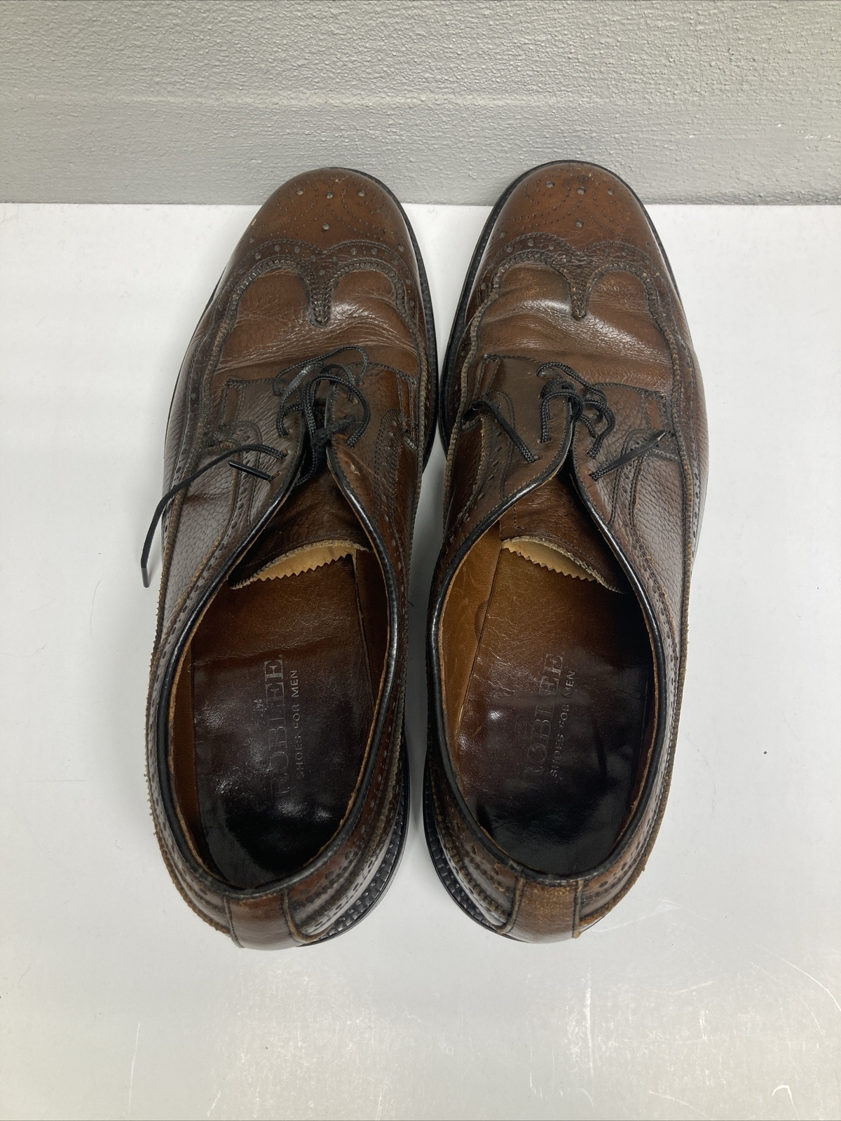 Roblee Vintage Longwing Wingtip Brown  Oxford Sho… - image 6