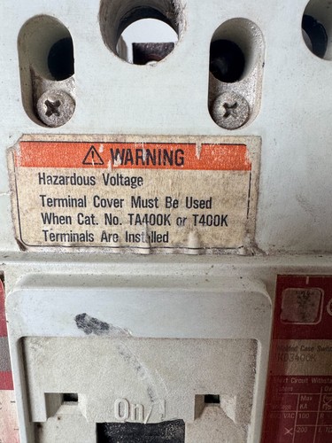 CUTLER-HAMMER KDB3400K SER. C 600VAC 400A Molded Case Switch EL02 - Picture 5 of 13