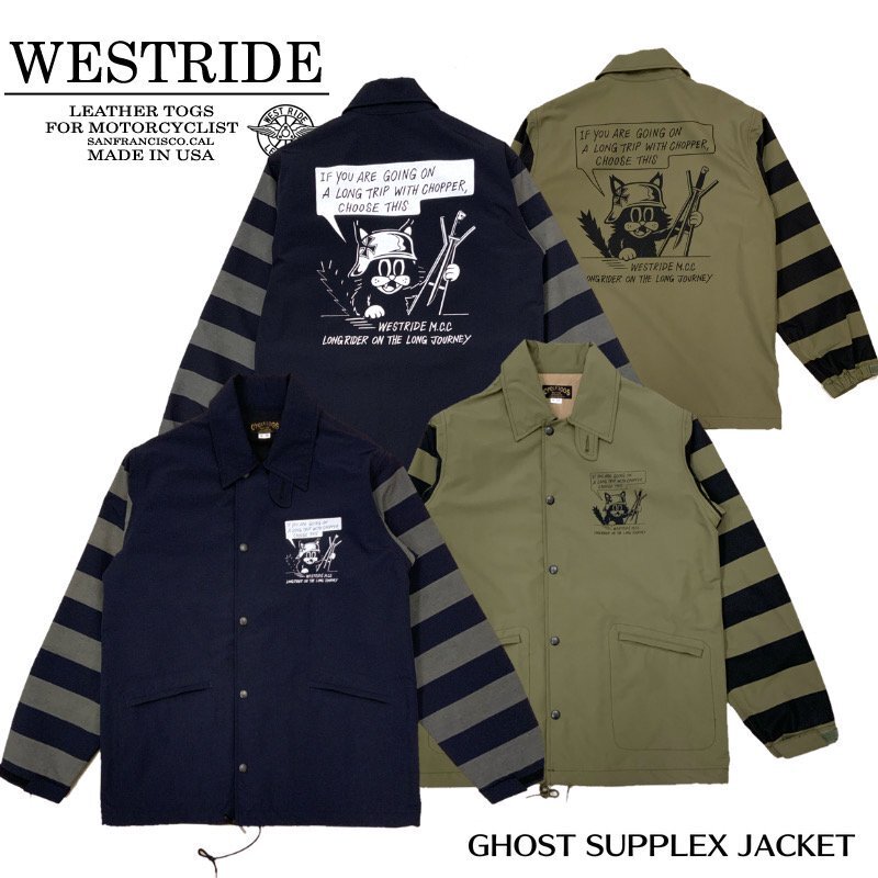 WESTRIDE West Ride GHOST SUPPLEX JACKETWAS2301 Jacket New | eBay WESTRIDE West Ride GHOST SUPPLEX JACKETWAS2301 Jacket New | eBay