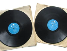 2X RONNIE HILTON 10" SHELLAC - ON THE STREET WHERE YOU LIVE / CONSTANT AND TRUE