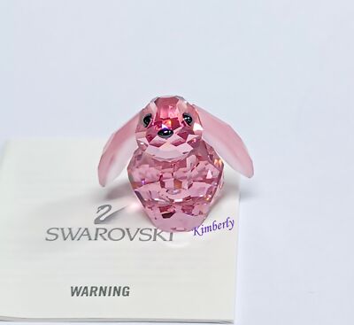 Swarovski Bella Rabbit Sweet Bunny Light Rose Crystal Authentic