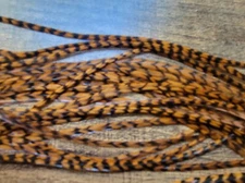 Full or Half Set BROWN GRIZZLY Dry Fly Rooster Saddle Feathers Fly Tying